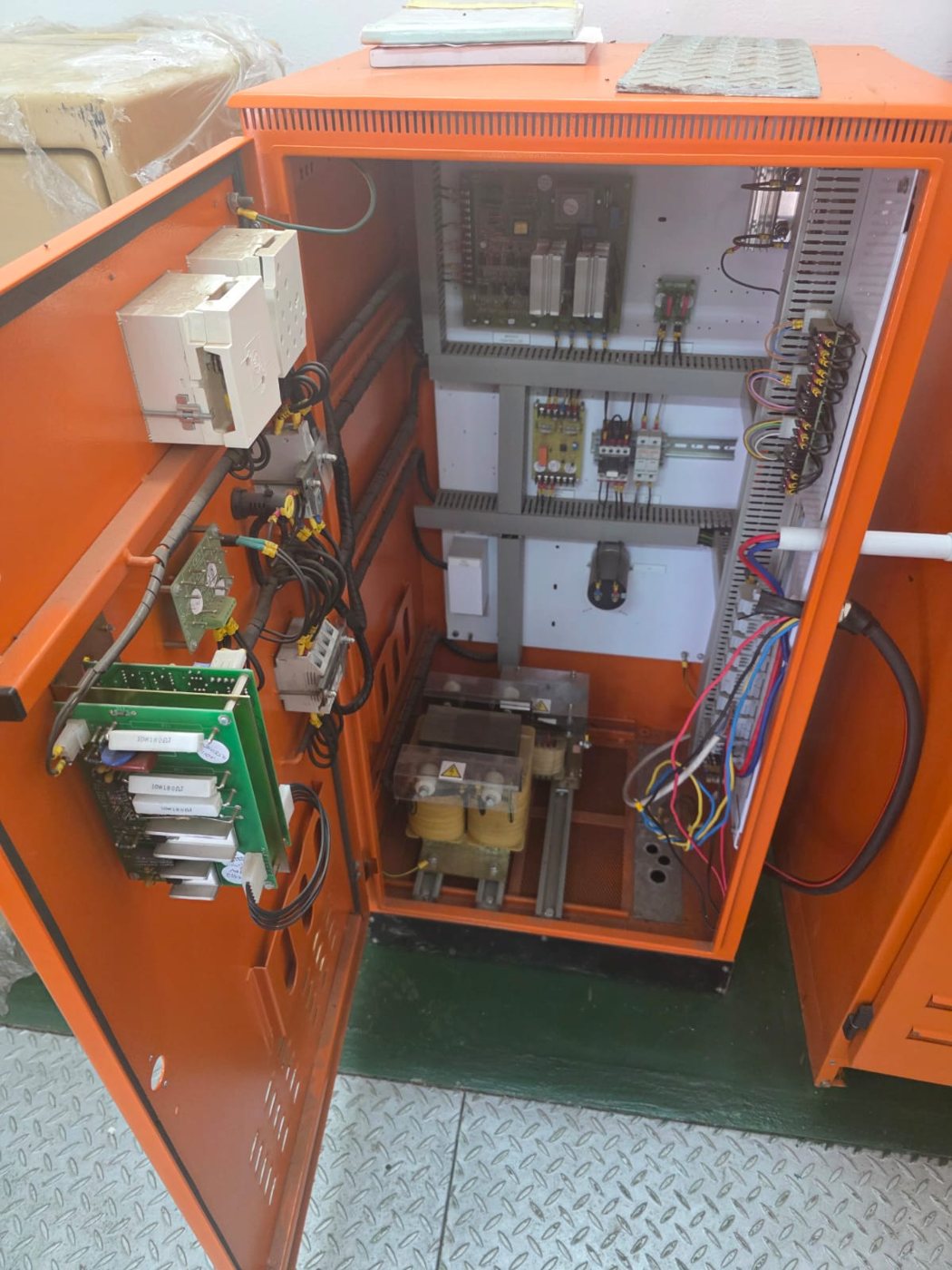 Internal control wiring after retrofit